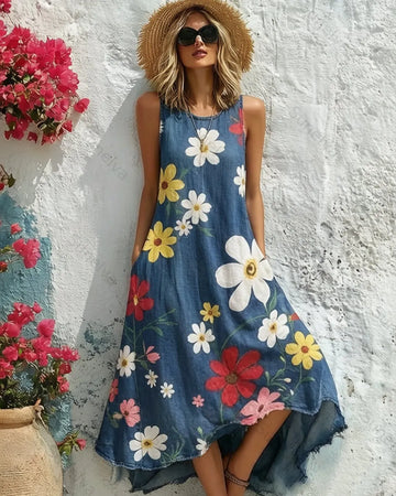 Women's Summer Vacation Fashionable and Elegant Dress 3560